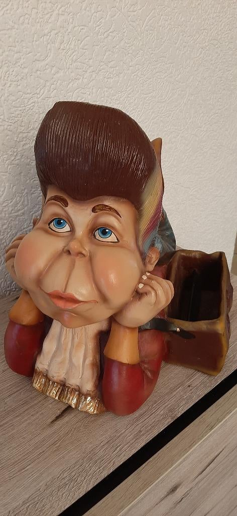 laven efeling Lummel met rode jas, Verzamelen, Efteling, Ophalen of Verzenden, Zo goed als nieuw, Beeldje of Poppetje