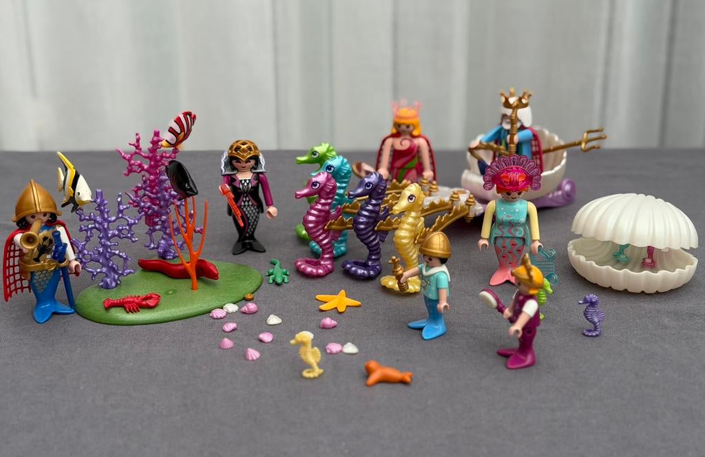 Playmobil mega zeemeerminnen onderwaterset 5002, Ophalen of Verzenden, Gebruikt