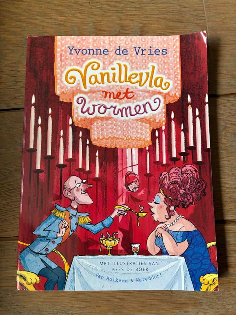 Vanillevla met wormen - Yvonne de Vries, Ophalen of Verzenden, Zo goed als nieuw