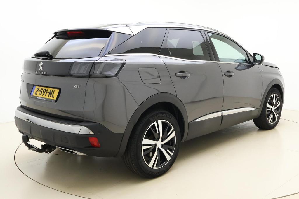 Peugeot 3008 1.2 PureTech GT | 130PK | AUTOMAAT | 1400 KG Tr, 1199 cc, Leder en Stof, Bedrijf, 690 kg