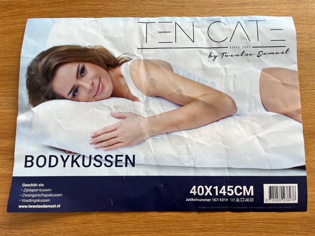 Ten Cate bodykussen, Huis en Inrichting, Ophalen, Eenpersoons, Wit, Zo goed als nieuw
