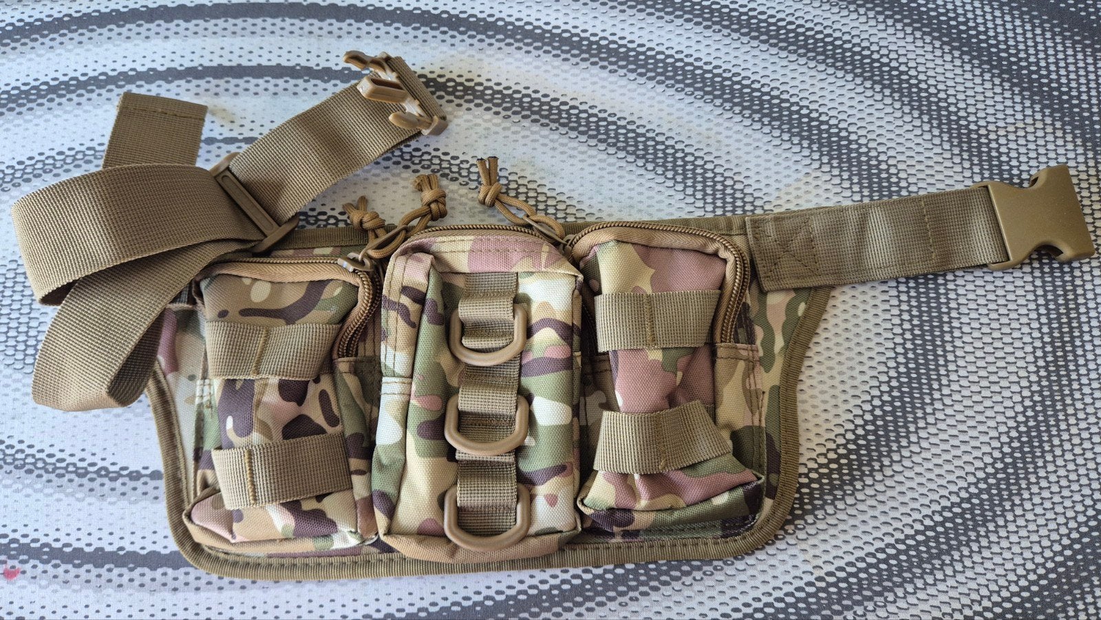 Heuptas Camouflage - Outdoor & Reizen, Overige merken, Minder dan 30 cm, 25 tot 40 cm, Ophalen of Verzenden