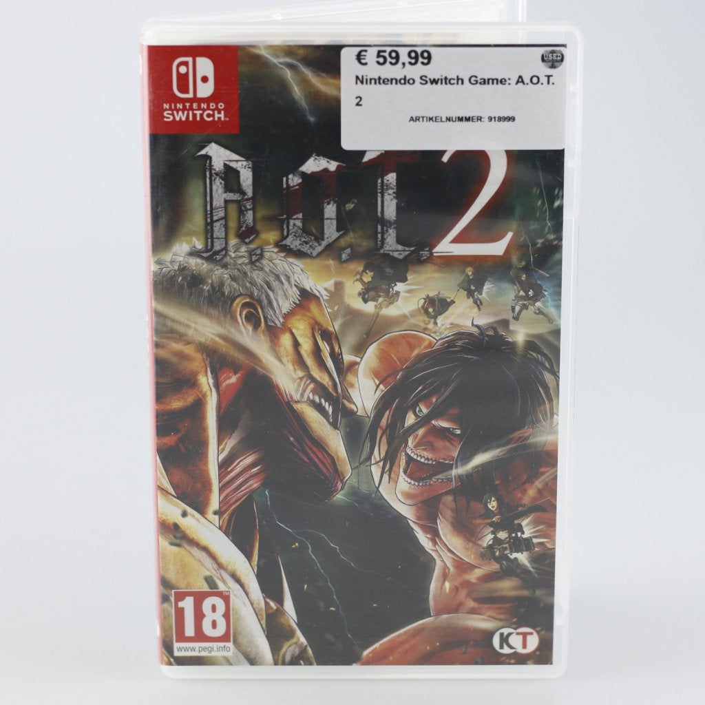 Nintendo Switch Game: A.O.T. 2