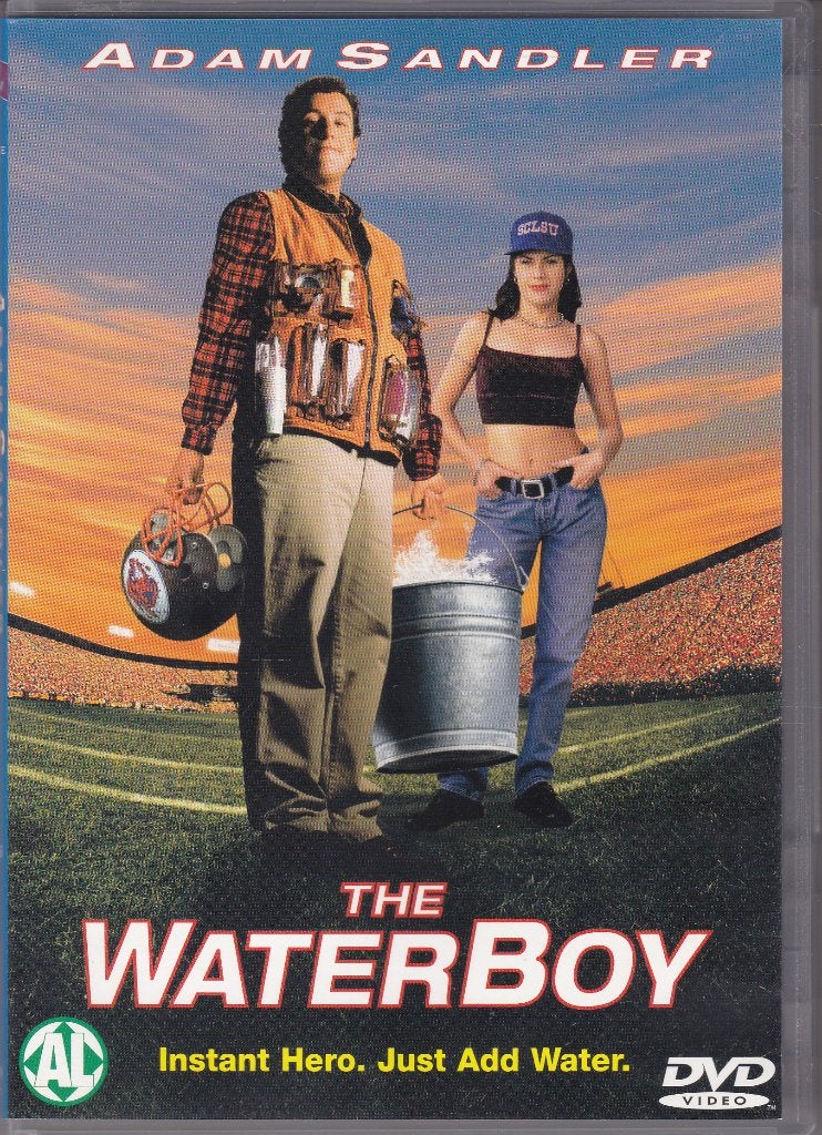 The waterboy ֎ Adam Sandler, Kathy Bates, Alle leeftijden, Ophalen of Verzenden, Gebruikt, Klassieker