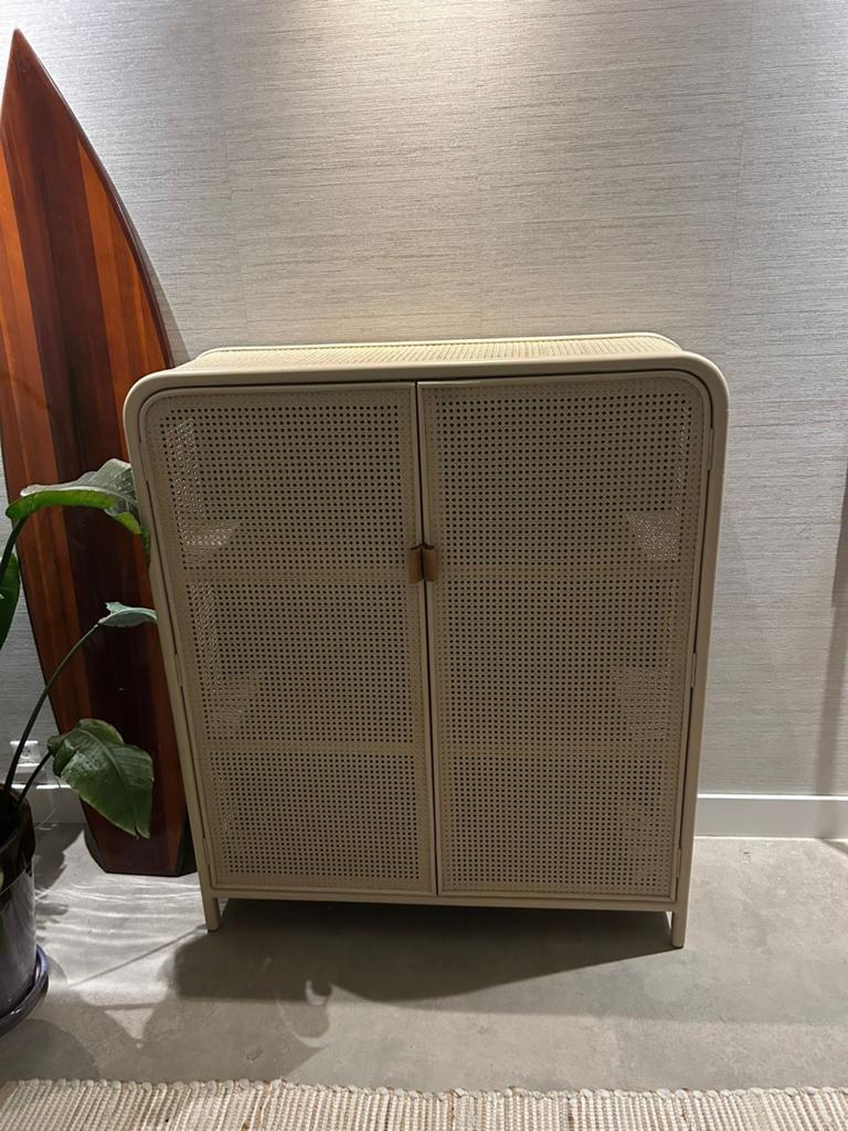 Kast Stockholm small – naturel – bohemian stijl, Ophalen of Verzenden, Zo goed als nieuw, 25 tot 50 cm, Minder dan 150 cm