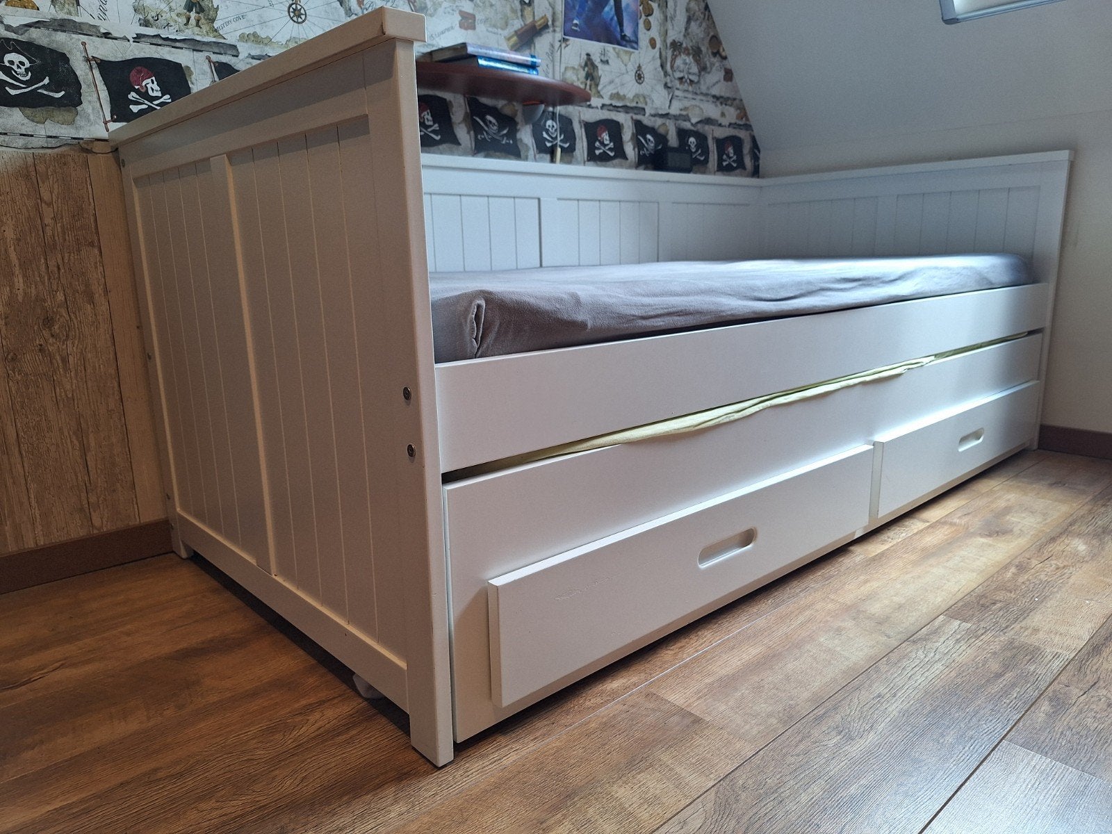 Eenpersoonsbed wit Coming Kids, Ophalen, Eenpersoons
