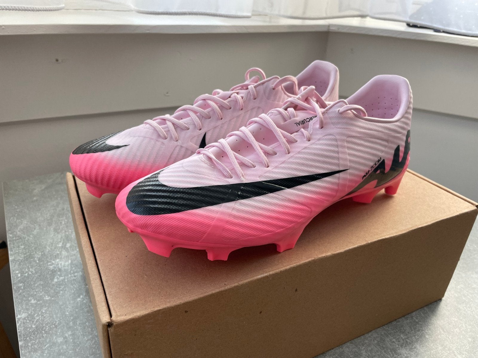 Nike Zoom Vapor 15 Academy, Sport en Fitness, Voetbal, Ophalen, Zo goed als nieuw, Schoenen