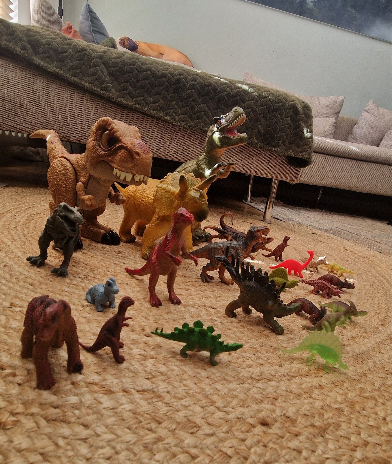 Dinosaurus speelgoedset voor kinderen, Ophalen of Verzenden, Gebruikt, Jongen of Meisje