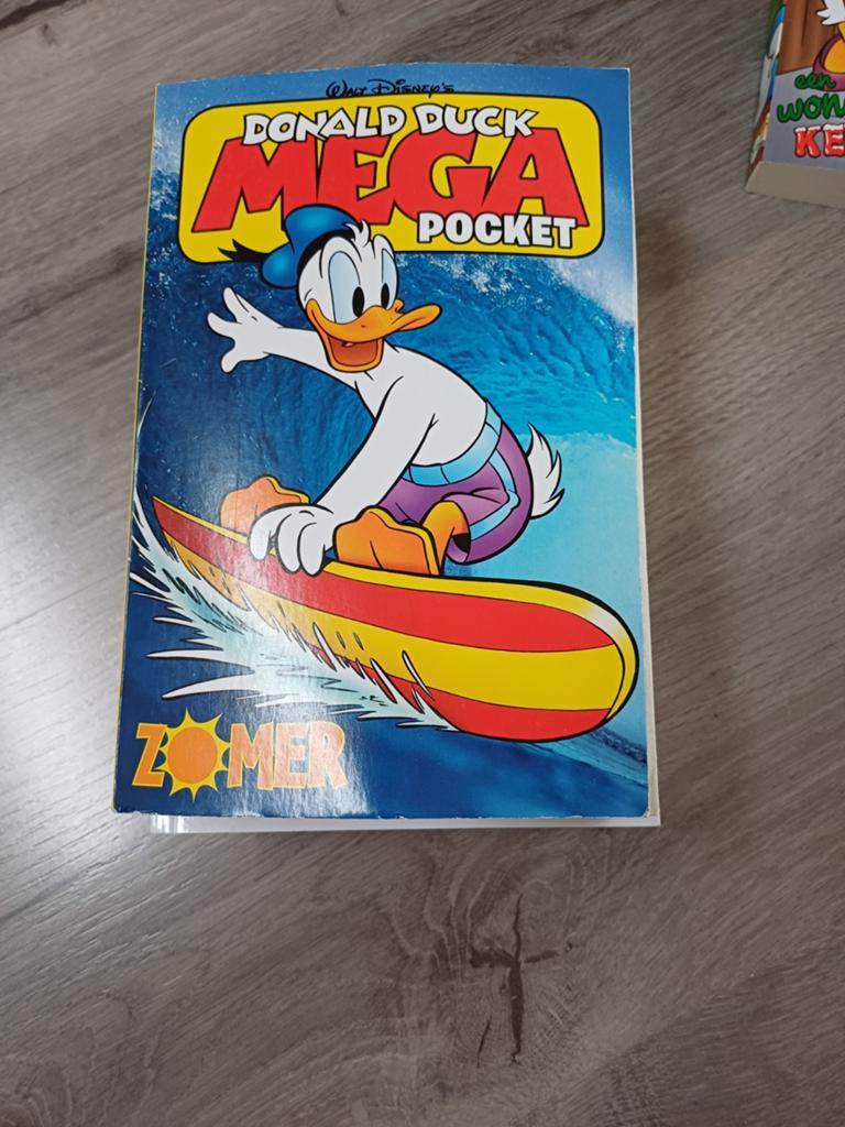 Donald Duck Mega Pocket, Moppen Trommel, Dubbelpocket 30, Boeken, Stripboeken, Gelezen, Meerdere stripboeken, Ophalen of Verzenden