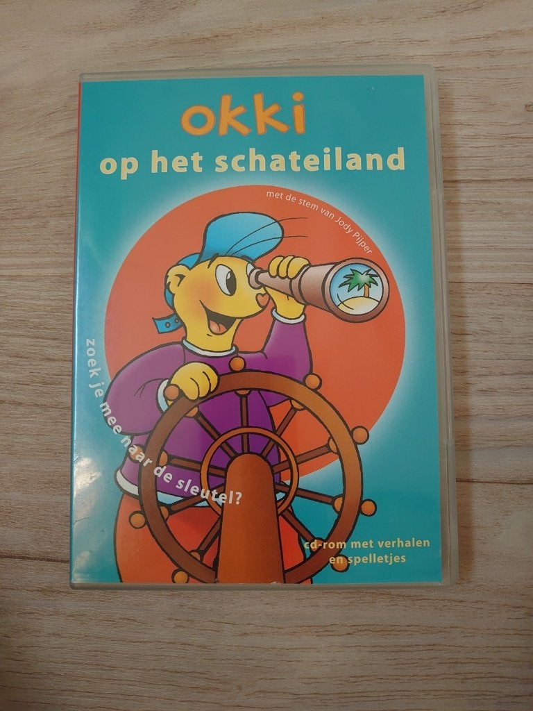 Okkie op het schateiland, 1 speler, Ophalen of Verzenden, Zo goed als nieuw, Vanaf 3 jaar