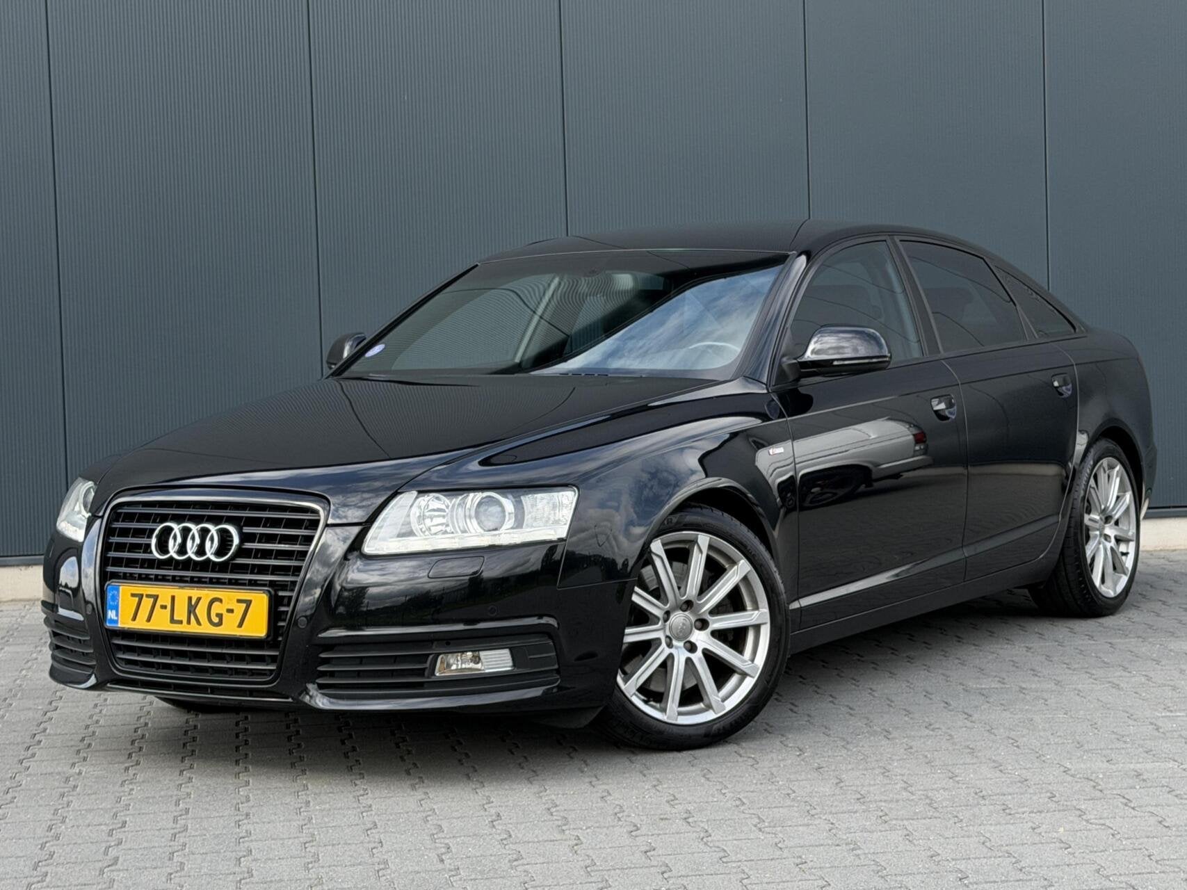 Audi A6 Limousine 2.8 FSI Quattro 2x S-Line, Auto's, Automaat, Euro 5, Zwart, 2773 cc