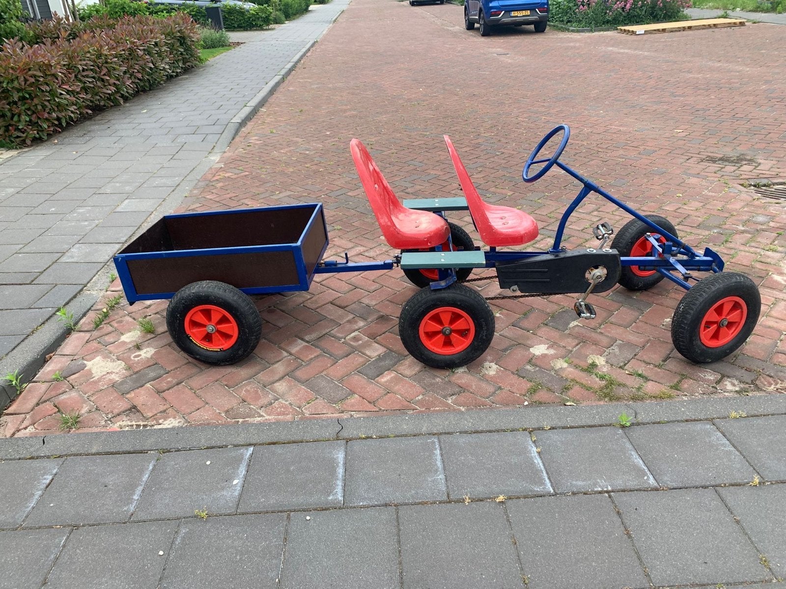 Mamoet skelter, Ophalen, Gebruikt, Trapvoertuig