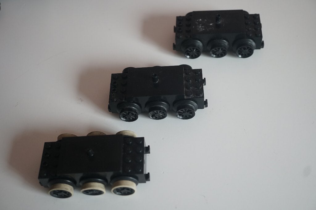 12 volt Lego trein motoren. 3 stuks., Gebruikt, Lego, Ophalen of Verzenden, LEGOLAND