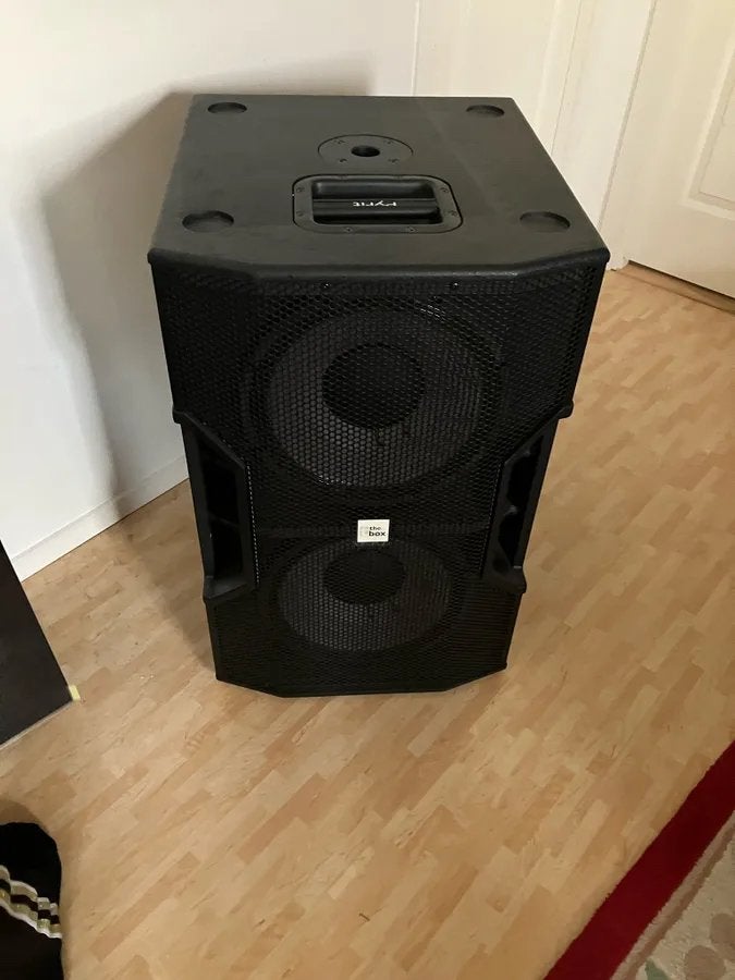 The box pro pyrit 212 subwoofer, Ophalen, Zo goed als nieuw, Minder dan 500 watt