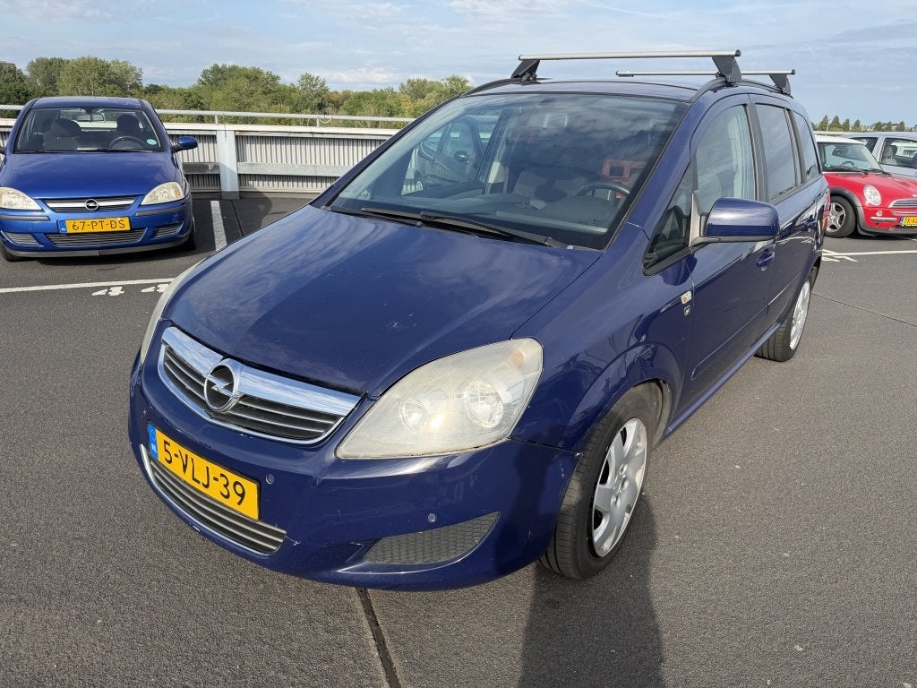 Opel Zafira 1.7 CDTi Edition (bj 2011), Auto's, Opel, Euro 5, Stof, Blauw, 1686 cc