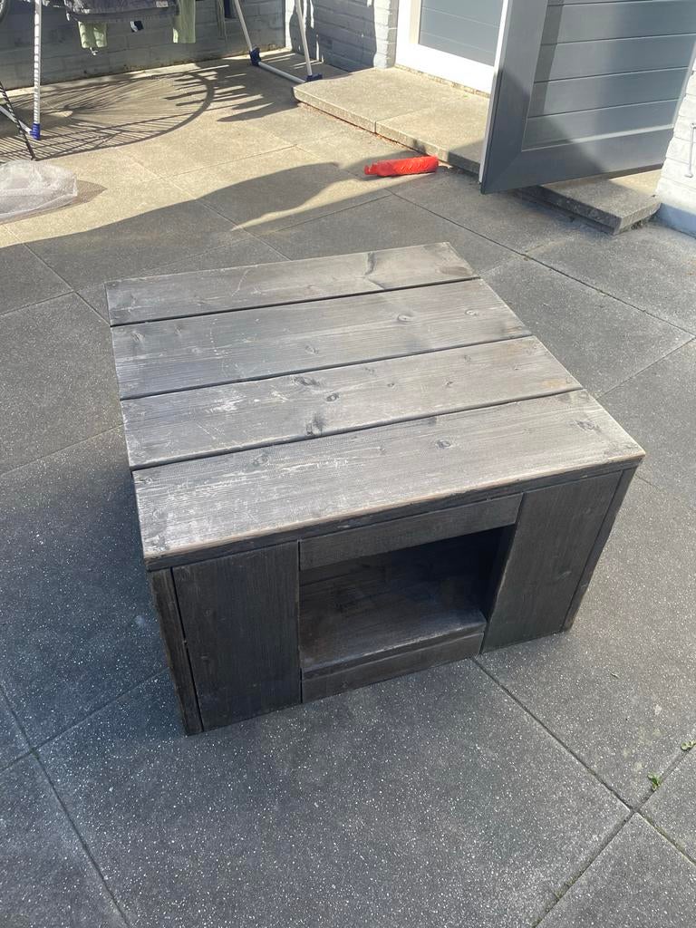 Salon tafel, Huis en Inrichting, Tafels | Salontafels, Ophalen, Gebruikt, 50 tot 100 cm, Minder dan 50 cm