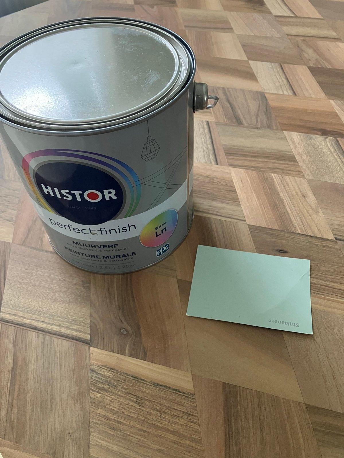 NIEUWE Histor Perfect Finish Muurverf Mat 2.5L Stijldansen, Ophalen, Nieuw, Verf, Minder dan 5 liter