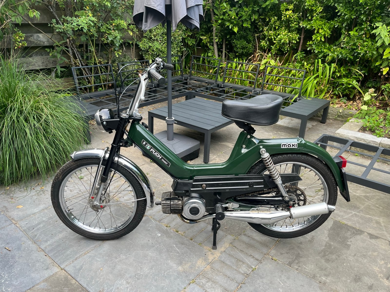 Puch Maxi S geel kenteken - Nette staat, rijdt goed, Fietsen en Brommers, Brommers | Puch, Ophalen, Gebruikt, Maximaal 45 km/u