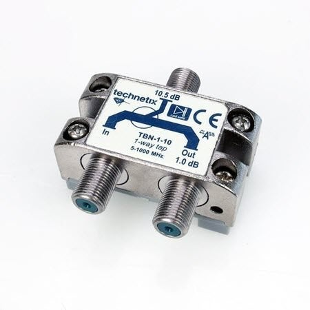 Tratec Technetix Aftakelement enkelvoudig TBN 1-10 ++ 10dB, Audio, Tv en Foto, Ophalen of Verzenden, Nieuw, Minder dan 2 meter