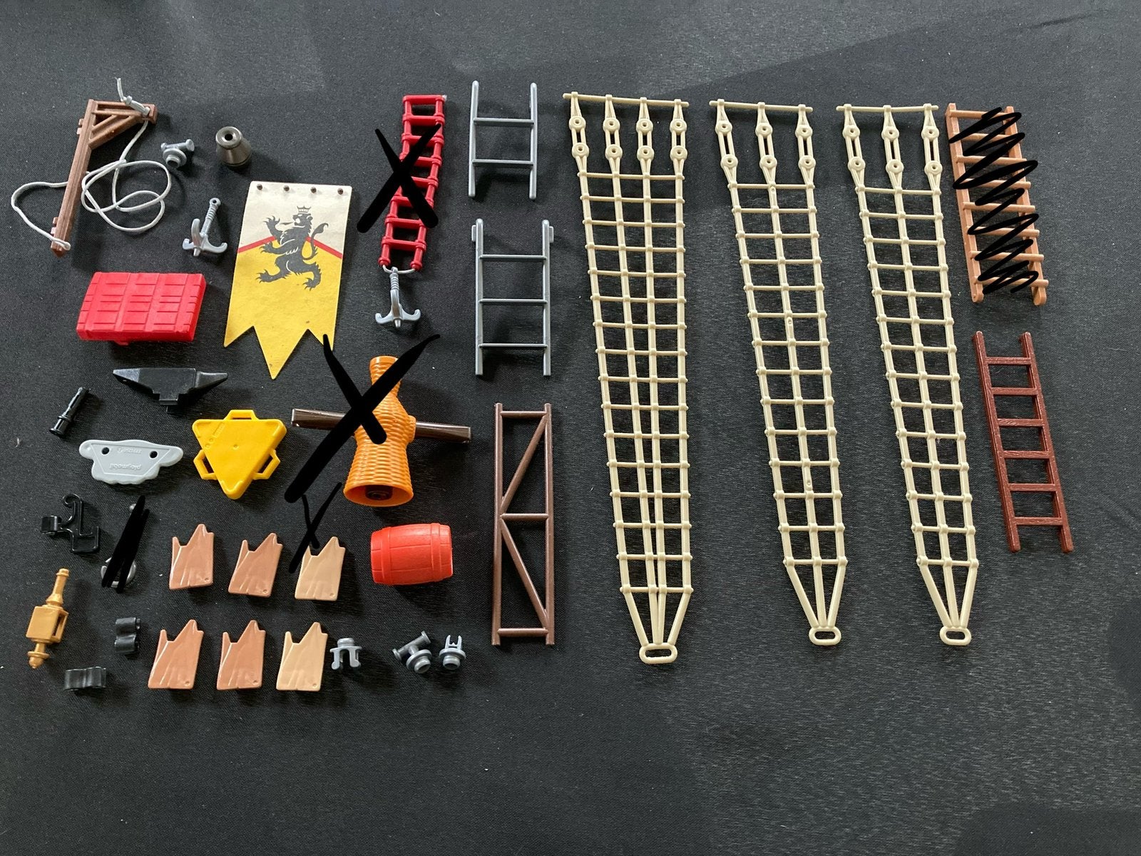 Playmobil boot accessoires, onderdelen., Ophalen of Verzenden, Zo goed als nieuw