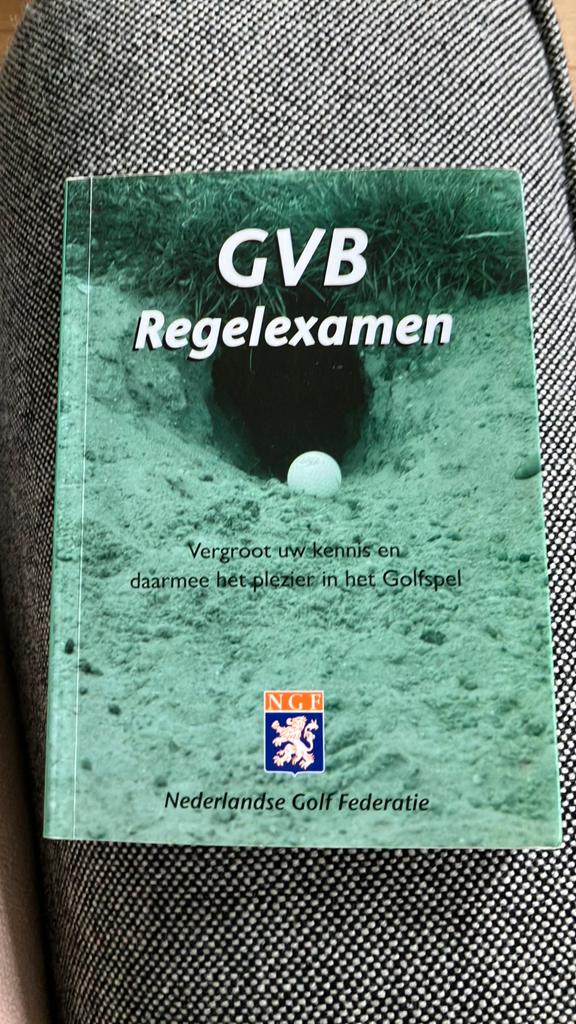 Regelexamen GVB & handicap, Ophalen of Verzenden, Zo goed als nieuw, Balsport