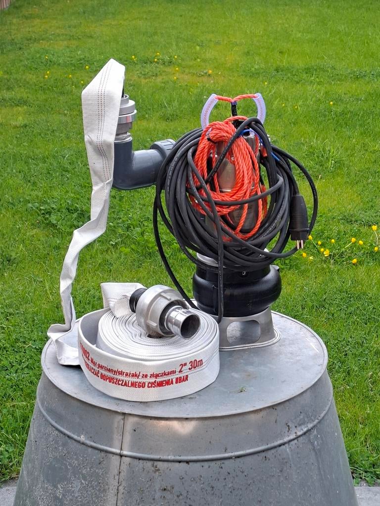 Pedrollo VXm 10/50 dompelpomp met nieuwe 30 meter slang, Ophalen, Gebruikt, Elektrisch, Dompelpomp