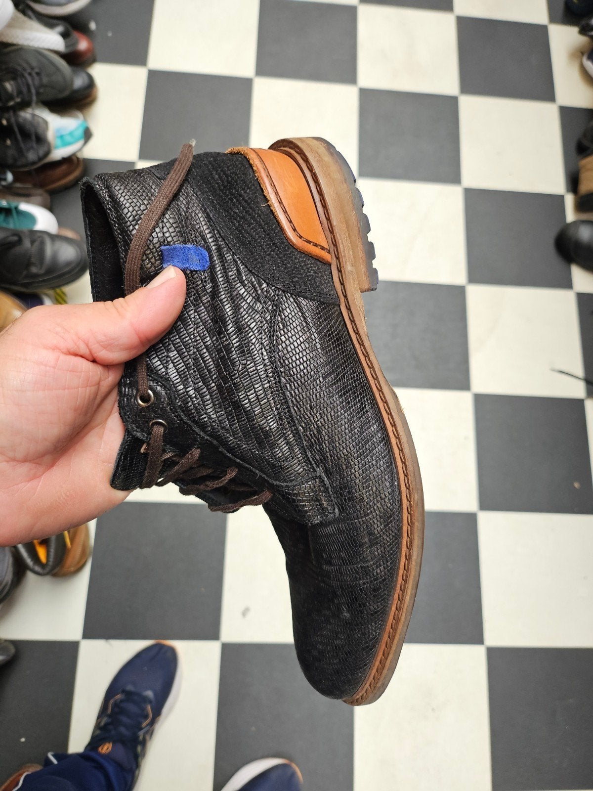 Floris van Bommel Boots - Maat 43, Zwart, Boots, Floris van Bommel, Ophalen of Verzenden