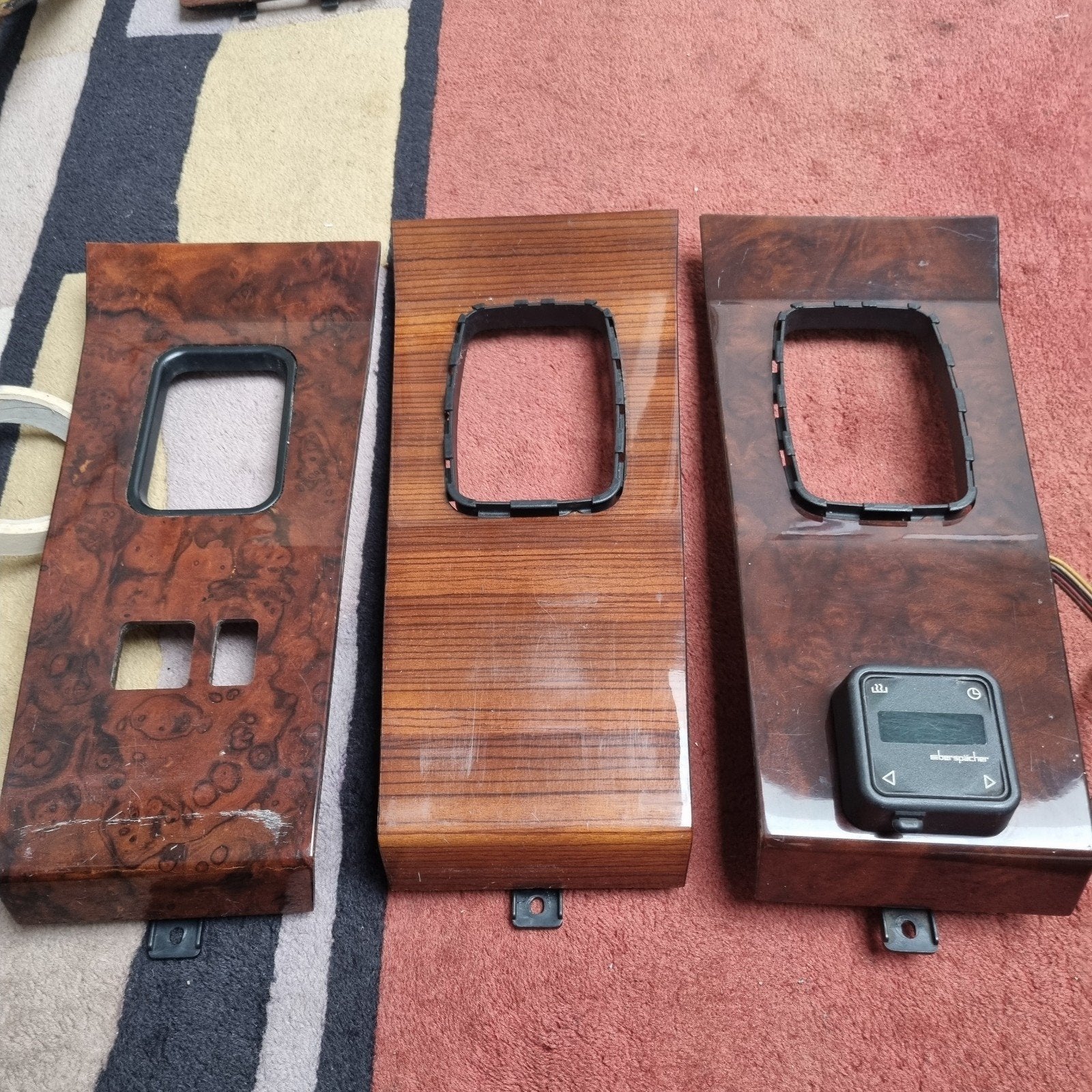 3 x Wortelnoten paneel Mercedes W124 met Eberspacher schak, Ophalen of Verzenden, Gebruikt, Mercedes-Benz