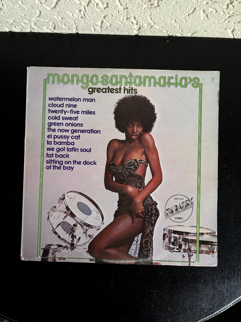 Mongo Santamaria - Greatest Hits - 1975 - Britse persing, Ophalen of Verzenden, 1970 - 1979, Gebruikt, 12 inch