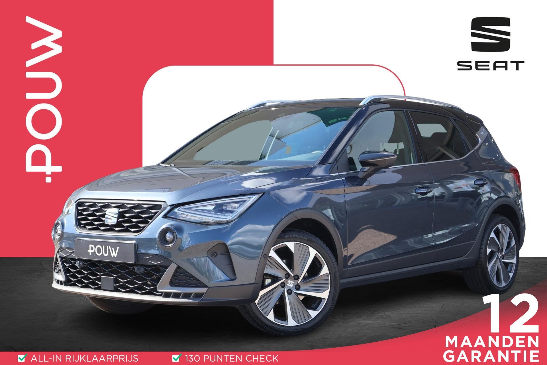 SEAT Arona 1.0 TSI 95pk FR Business Intense | Navigatie | Ca, Auto's, Voorwielaandrijving, 12 maanden, Gebruikt, 95 pk