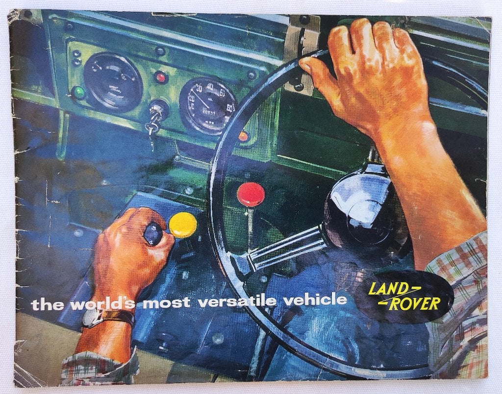 Zeldzame 1964 Land Rover Series IIA Engelstalige Brochure, Ophalen of Verzenden, Gelezen, Overige merken