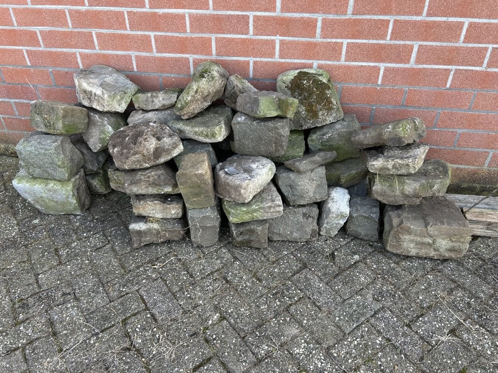 Natuursteen (keien), Tuin en Terras, Ophalen, Gebruikt