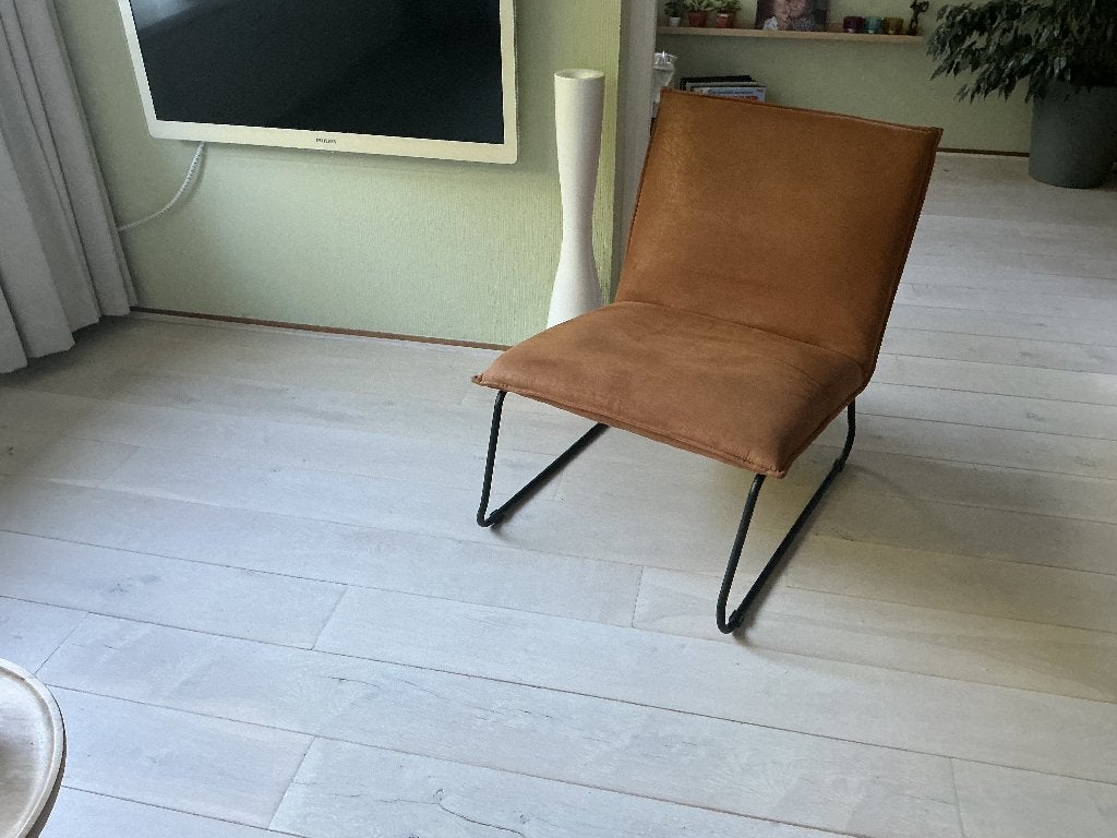 Fatuille als nieuw kleur bruin, zwarte poten, Ophalen, Landelijk modern, Minder dan 75 cm, Zo goed als nieuw