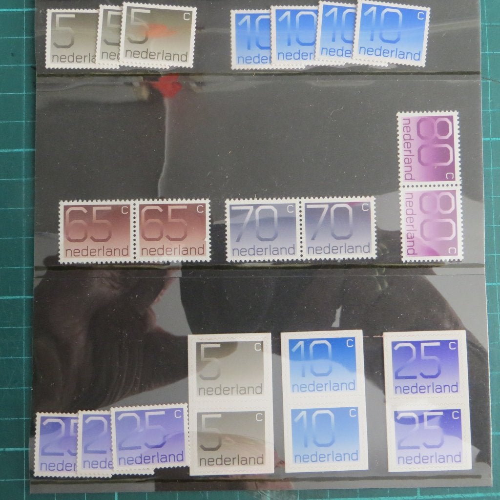 Kaveltje cijfer zegels, Ophalen of Verzenden, Na 1940, Postfris