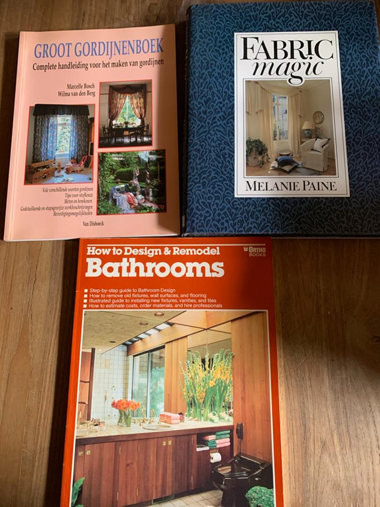 3 mooie boeken interior design, Ophalen of Verzenden, Zo goed als nieuw, Overige onderwerpen