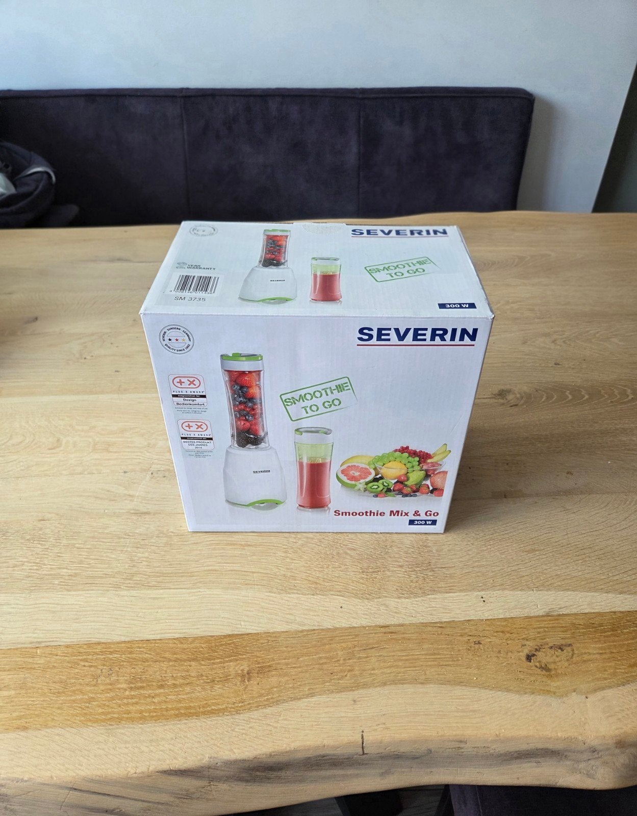 Severin Smoothie Maker - Nieuw in Doos, Witgoed en Apparatuur, Blenders, Ophalen, Nieuw, Blender to go
