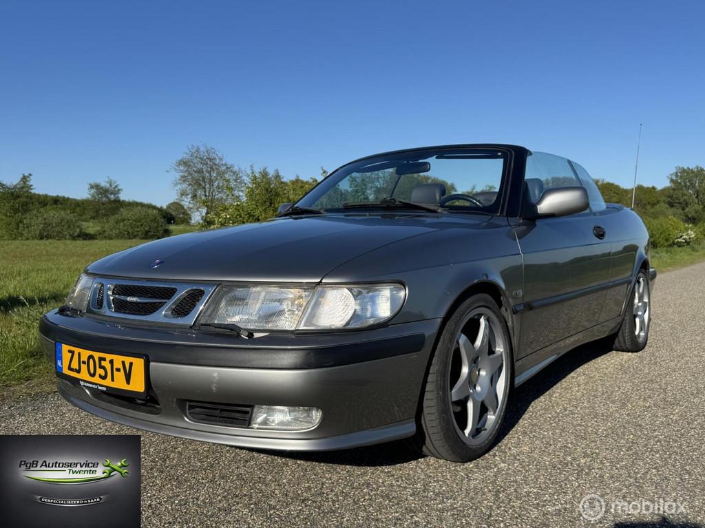 Saab 9-3 Hirsch Cabrio 2.0t SE 2001 210pk, Auto's, Saab, Bedrijf, Te koop, Saab 9-3, ABS, Airbags, Airconditioning, Alarm, Boordcomputer