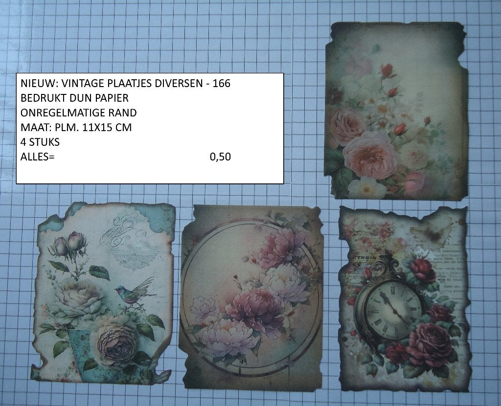 ⚠️nu 0,35: vintage plaatjes diversen 166 ( alleen verzenden, Hobby en Vrije tijd, Scrapbooking, Ophalen, Nieuw, Papier of Karton