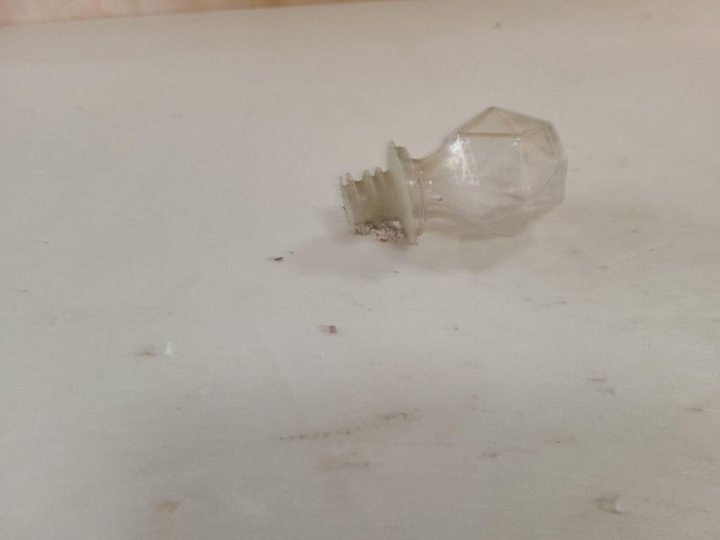 dop karaf, Antiek en Kunst, Antiek | Glas en Kristal, Ophalen of Verzenden
