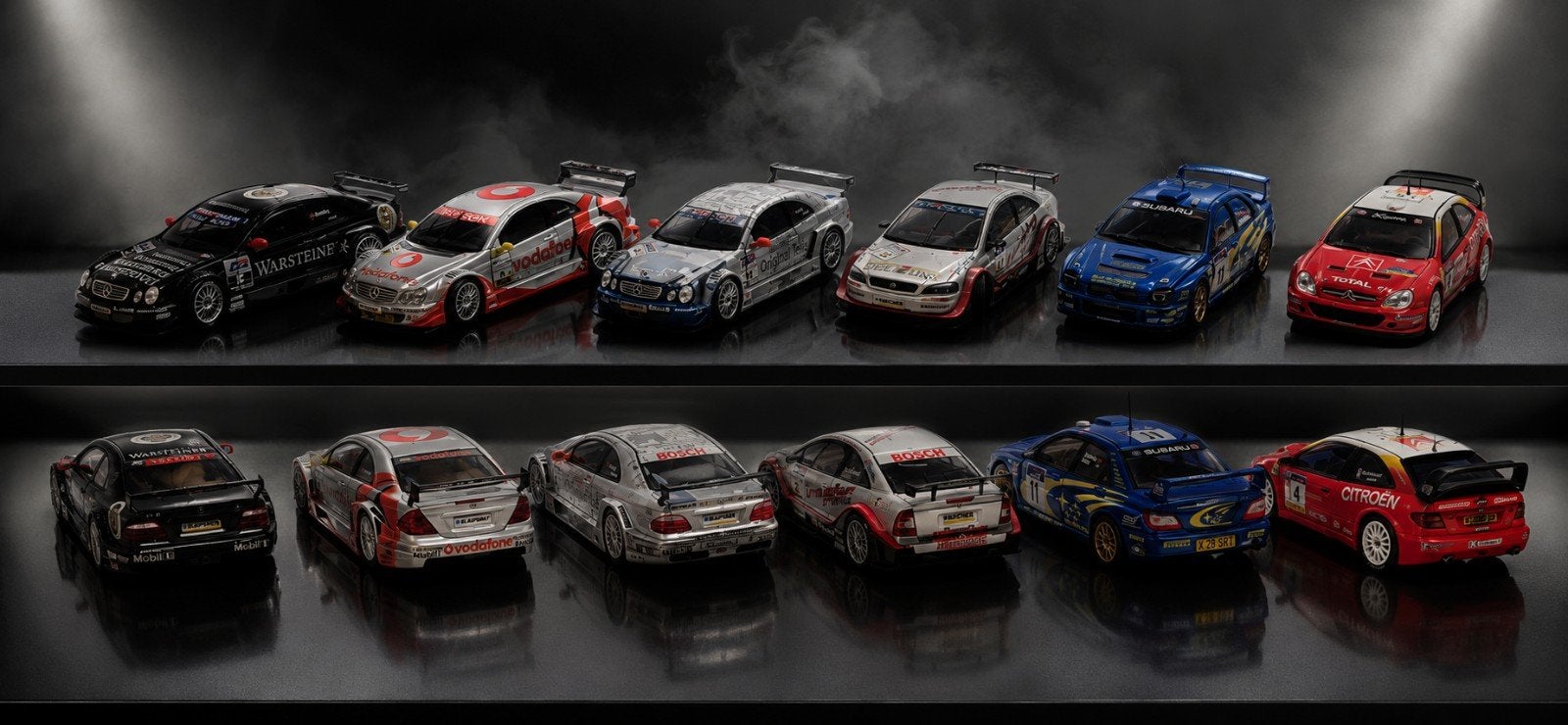 ZEER MOOIE COLLECTIE DTM 1:18 AUTO'S, Ophalen of Verzenden, Zo goed als nieuw, Auto