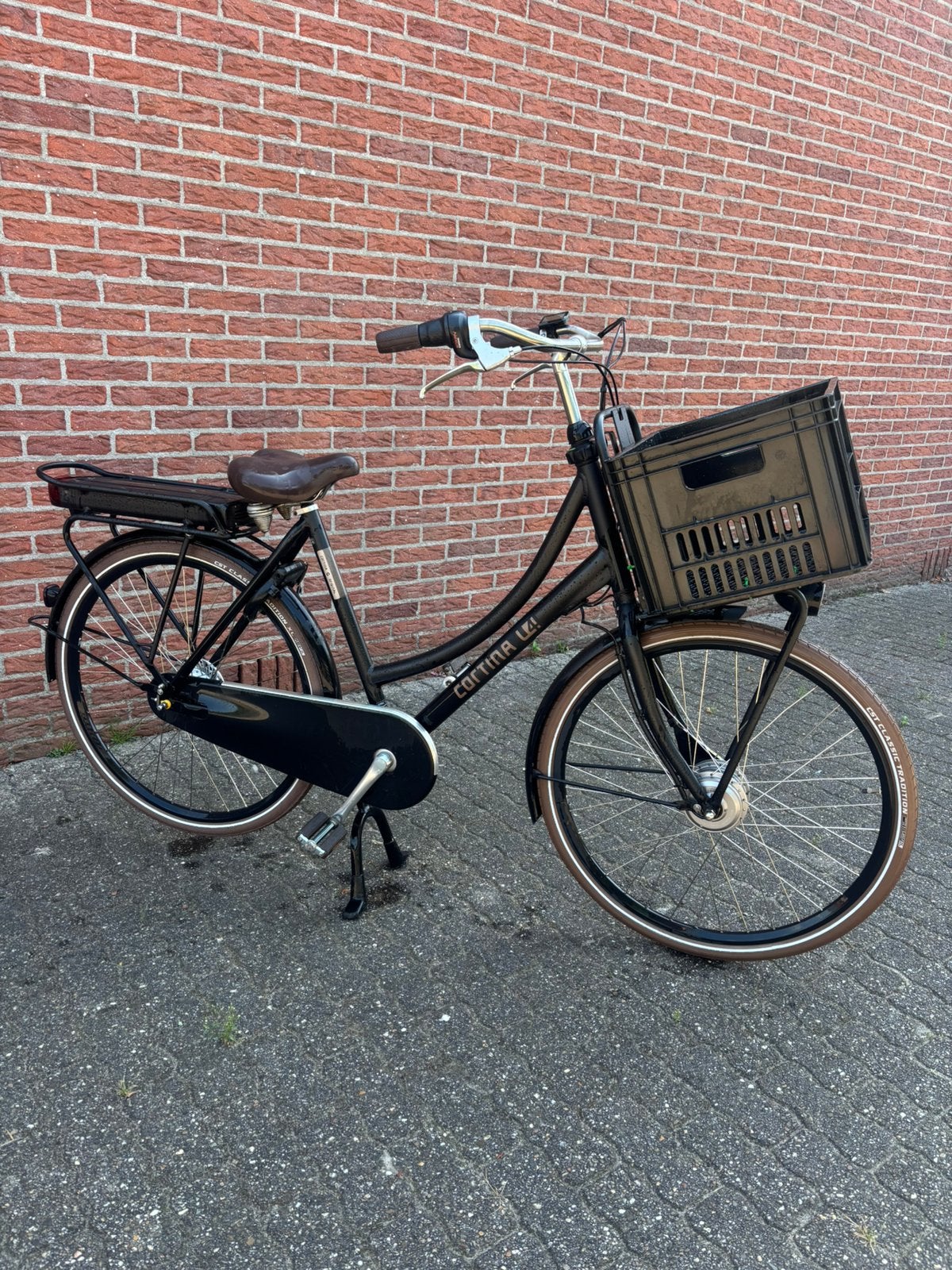 zgoh cortina Eu4 sportdrive 400 wh accu kilometerstand 2651, Fietsen en Brommers, Elektrische fietsen, 55 tot 59 cm, Ophalen, Zo goed als nieuw