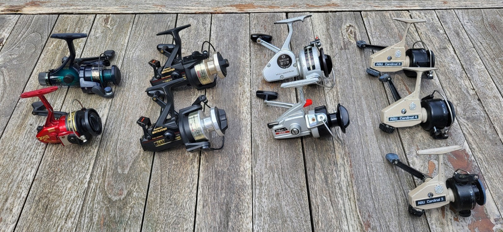 Complete vis/karper uitrusting - Vintage collectie, Ophalen, Gebruikt, Complete set