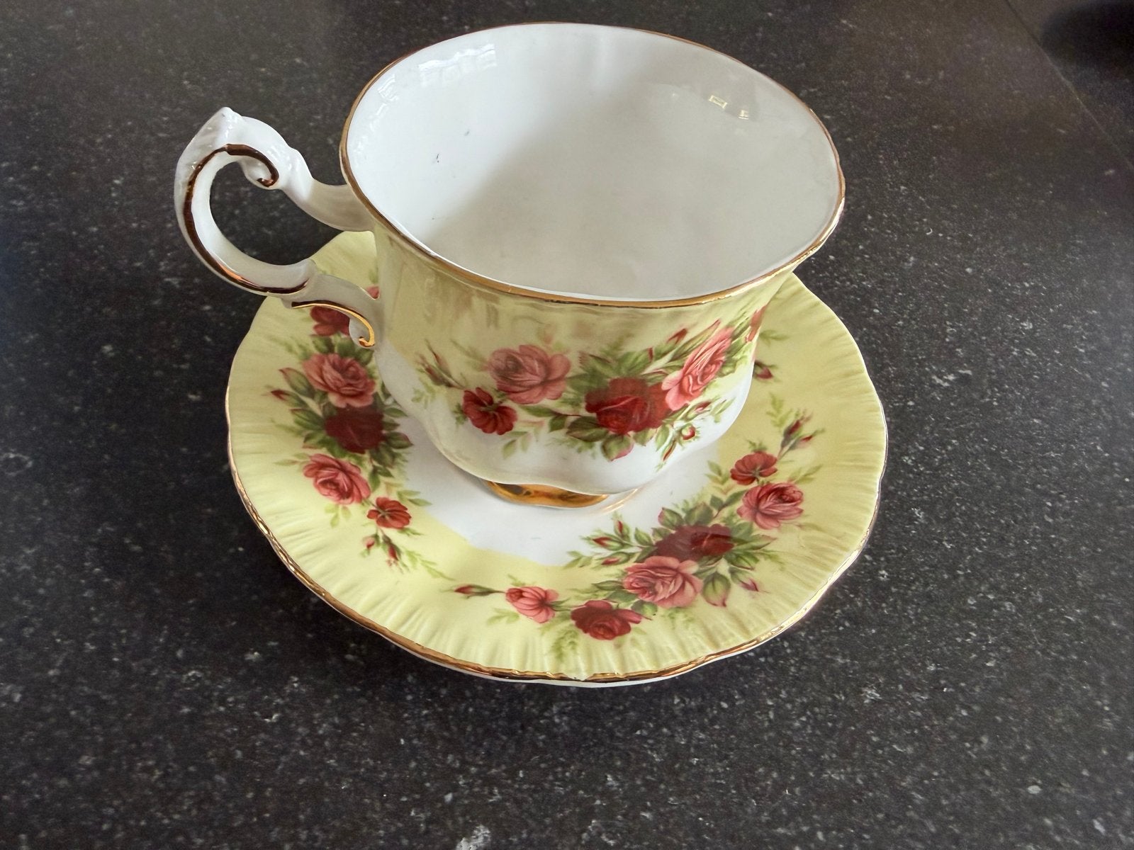 Paragon Fine Bone China Kop en Schotel, Engeland, Ophalen