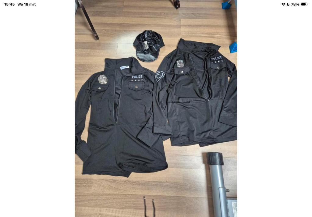 Verkleedpakje politie voor kinderen, Ophalen of Verzenden, Nieuw, 134 t/m 140, Jongen of Meisje