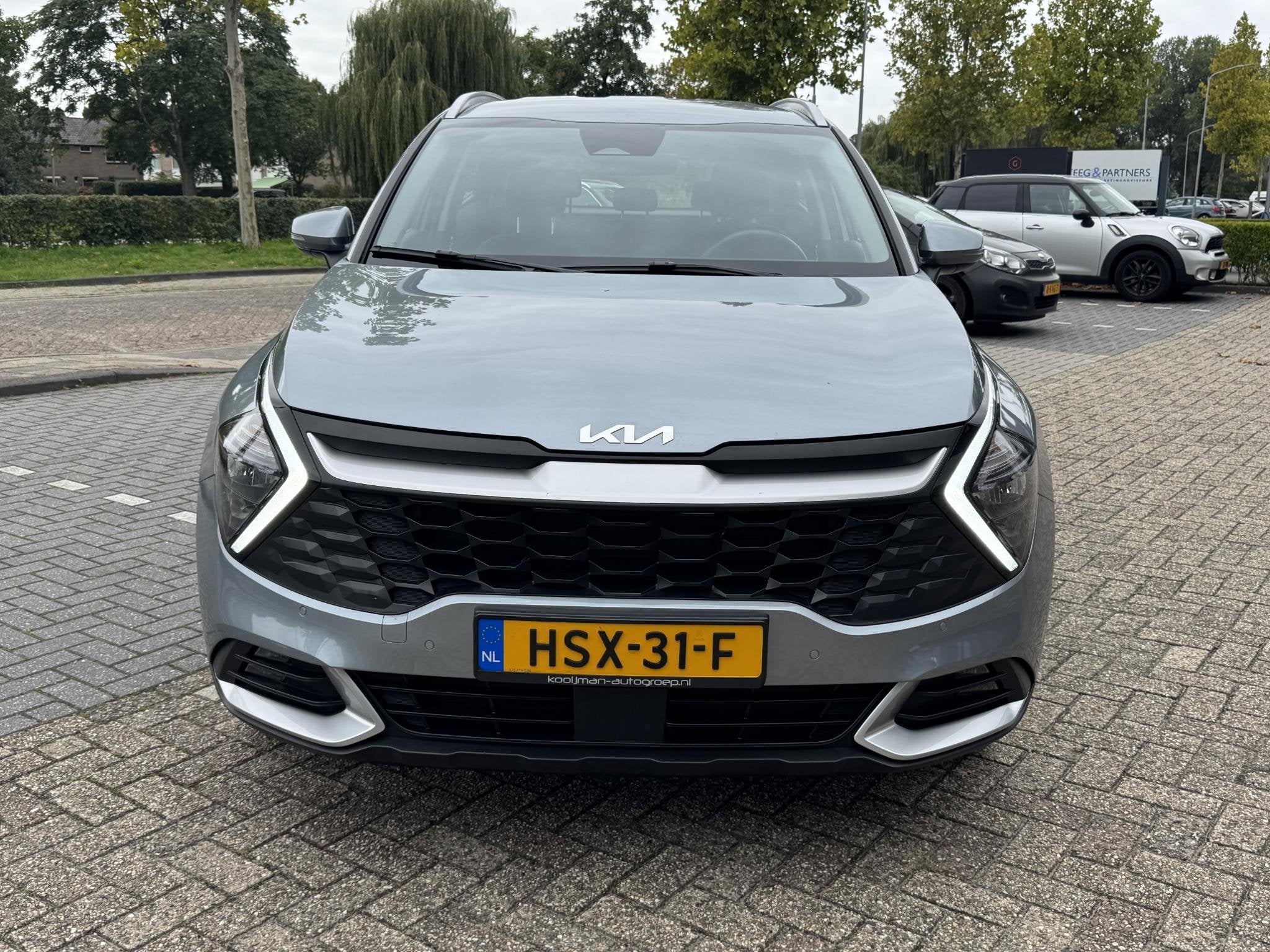 Kia Sportage 1.6 T-GDi MHEV DynamicLine, Auto's, Stof, Gebruikt, Euro 6, 4 cilinders