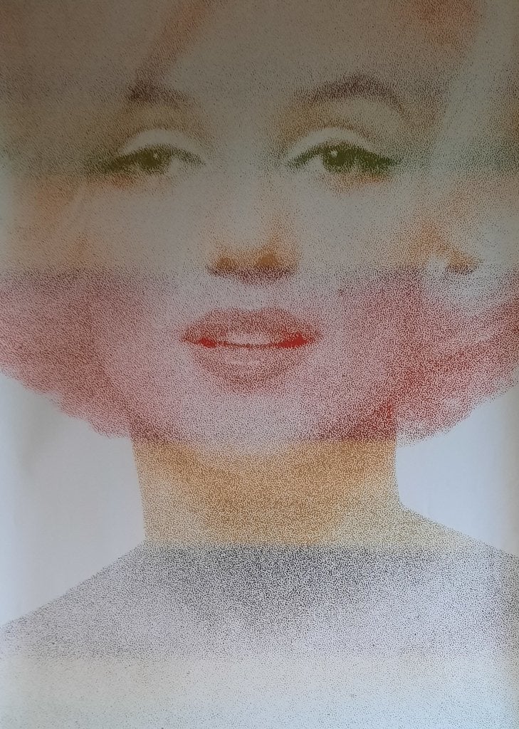 Affiche - Marilyn Monroe - ca. 1987, Ophalen, Rechthoekig Staand, Zo goed als nieuw, A1 t/m A3