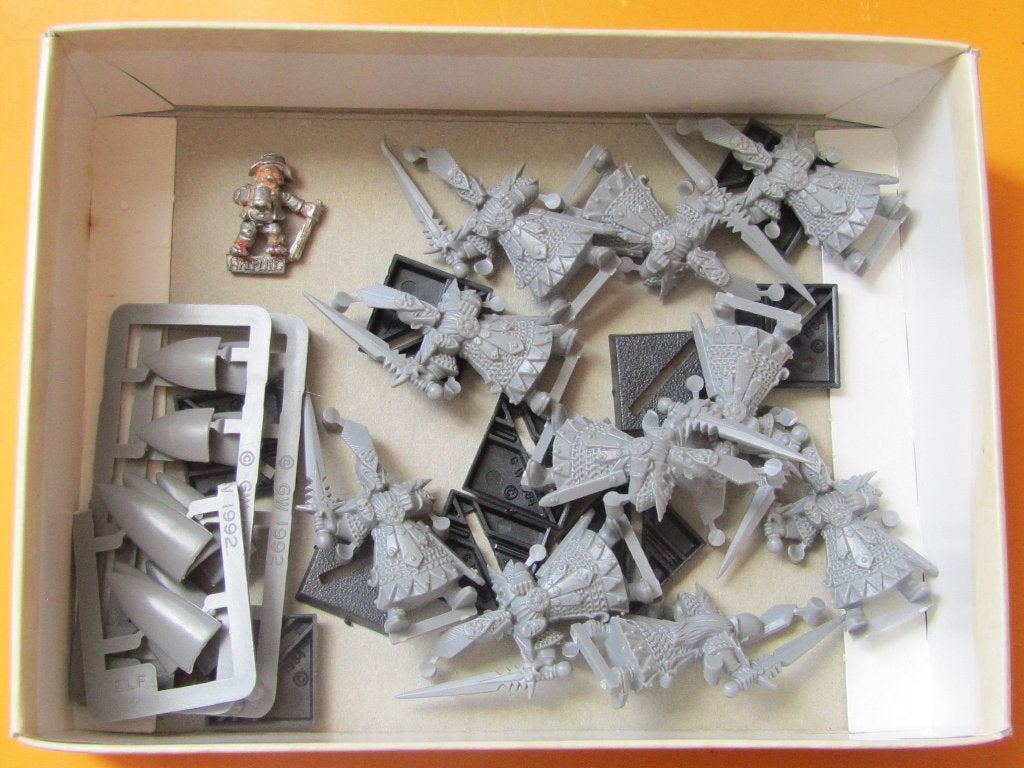 Dark Elf Warriors, Verzenden, Zo goed als nieuw, Warhammer, Figuurtje(s)