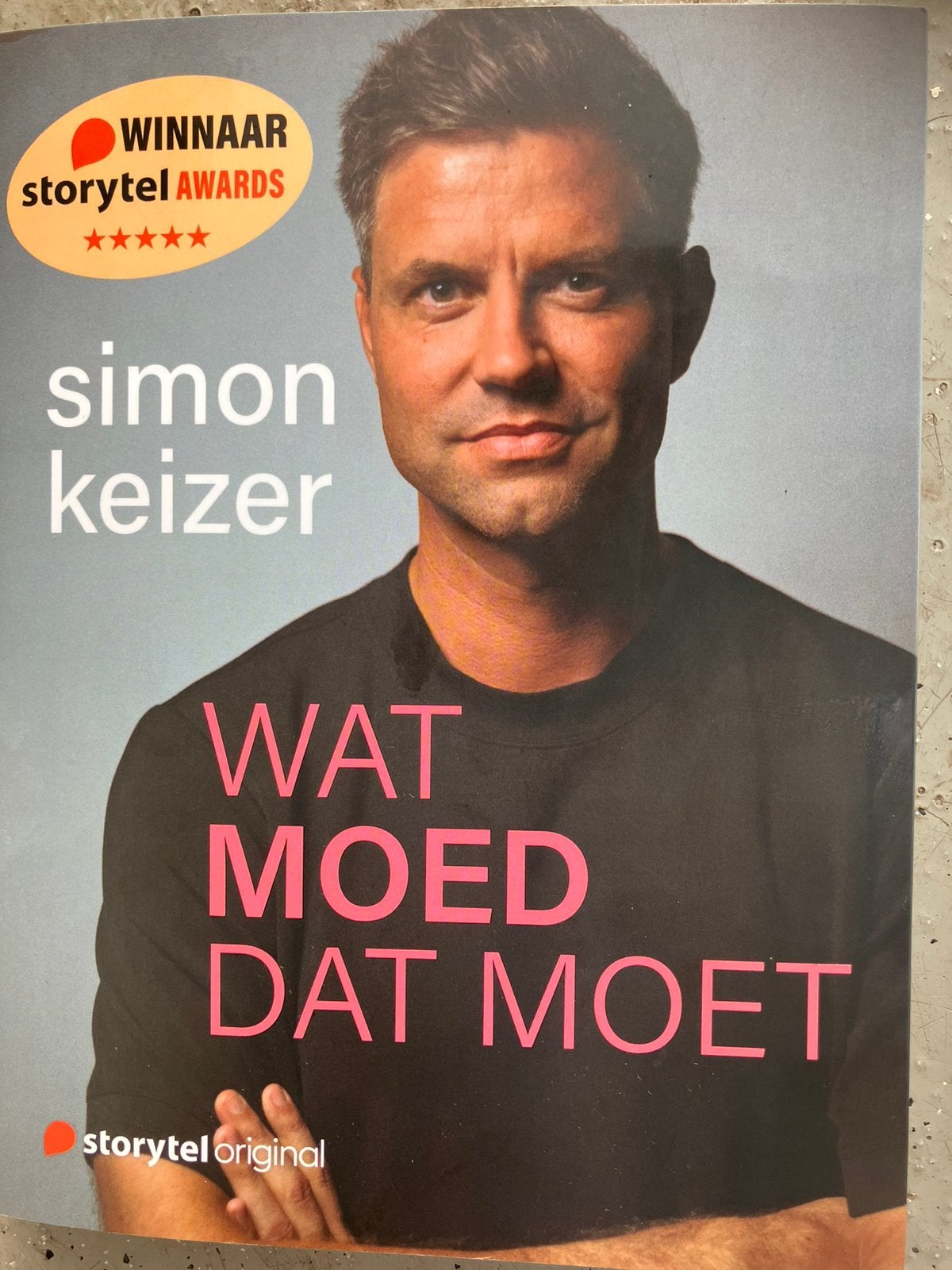 Simon Keizer - Wat moed dat moet, Boeken, Ophalen, Zo goed als nieuw, Sport