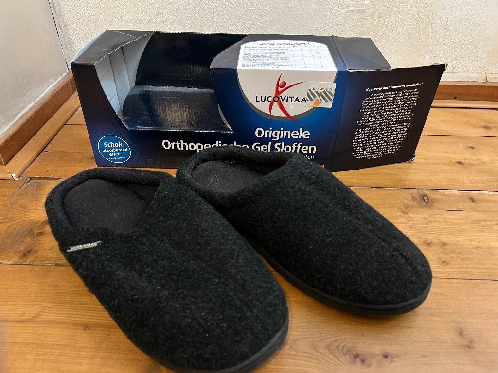 Lucovital pantoffels nieuw 41 42 welness schoenen dames, Lucovital, Zwart, Nieuw, Ophalen of Verzenden