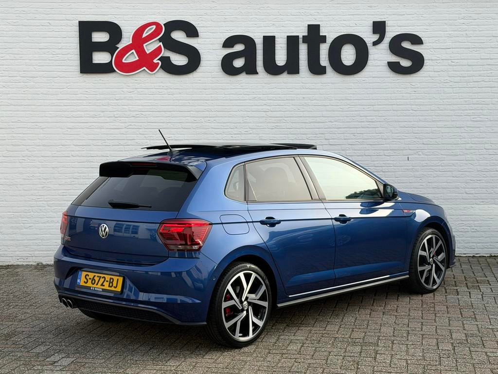 Volkswagen Polo 2.0 TSI GTI Stage 2 LED Adaptive cruise Pano, Gebruikt, 4 cilinders, 1984 cc, Blauw